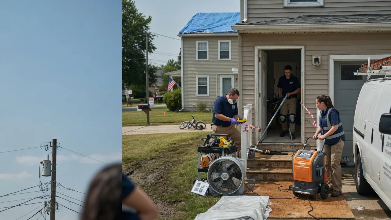 Water Damage Repair in Andover, IL near me